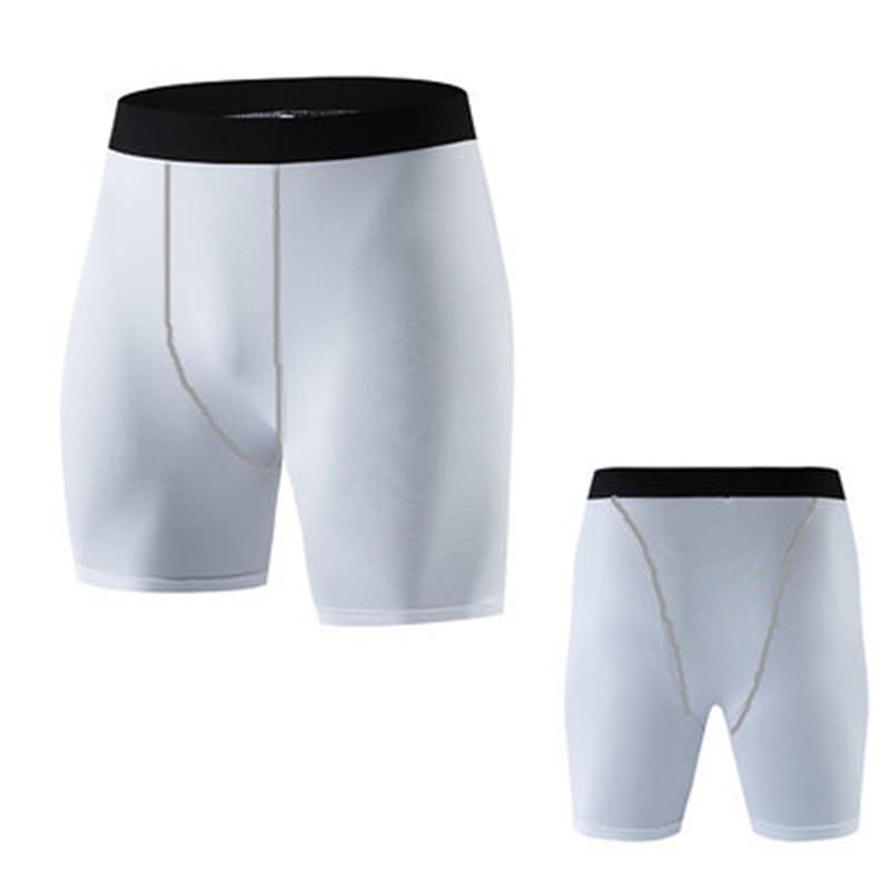 Men Leggings Base Layer Skinny Compression Sports Shorts Gym Fitness Training Running Bottom Pants Tights Basketball Undershorts