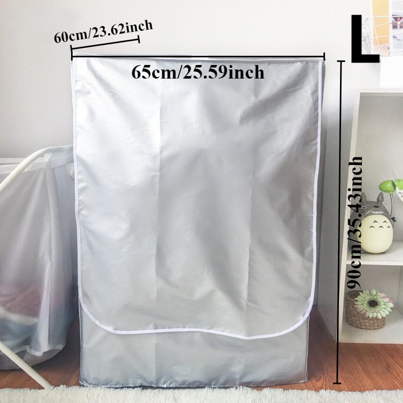 Washing machine cover, waterproof cover, drum type wave wheel, sun protection opening cover, small sunshade cloth