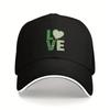 Love St Patrick Day Heart Print Baseball Cap Polyester Casual Adjustable Adult Hat