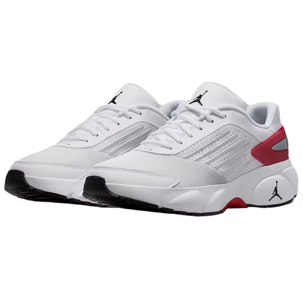 Air Jordan Trunner Flow White Gym Red Metallic Silver Black IO2091-101