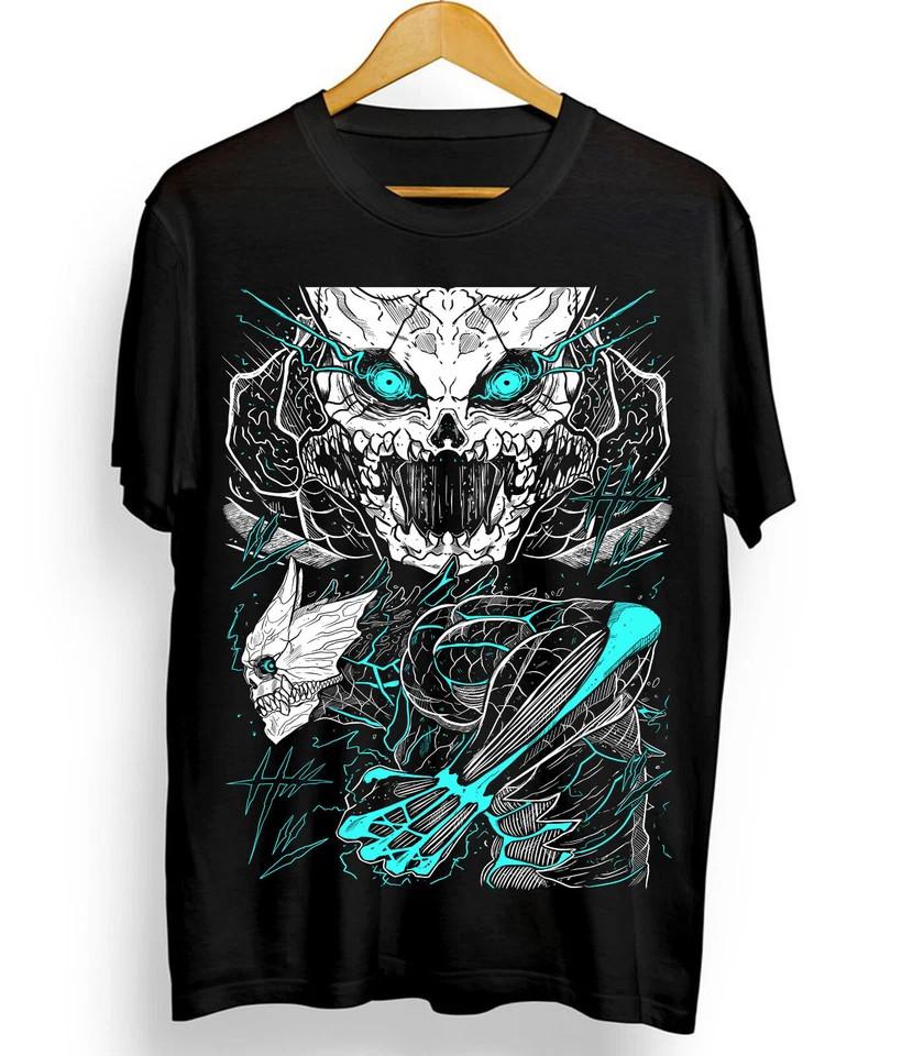 Kaiju No 8 Tshirt Mina Shiro Kaij Unisexga Best Anime Graphic Tee Black Shirt