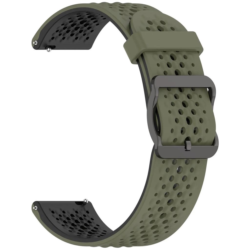 Silikonowy pasek 20mm 22mm do Garmin Forerunner 165 265 55 Venu 3/2 Active5 Oddychająca Bransoletka na nadgarstek Garmin 965 955 745 Pasek