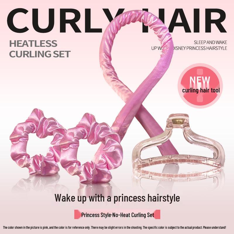 Heatless Foam Sleep Curler for Gentle, Big Waves