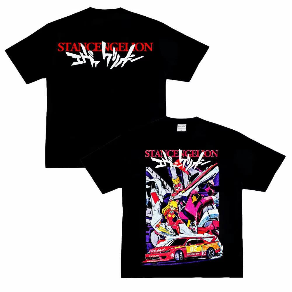 

New Century Evangelion EVA Asuka Midoriya Printed Tshirt Unisexs and Womens Tshirt Unisexs Top Sports Tshirt Unisexs Tshirt Tee S
