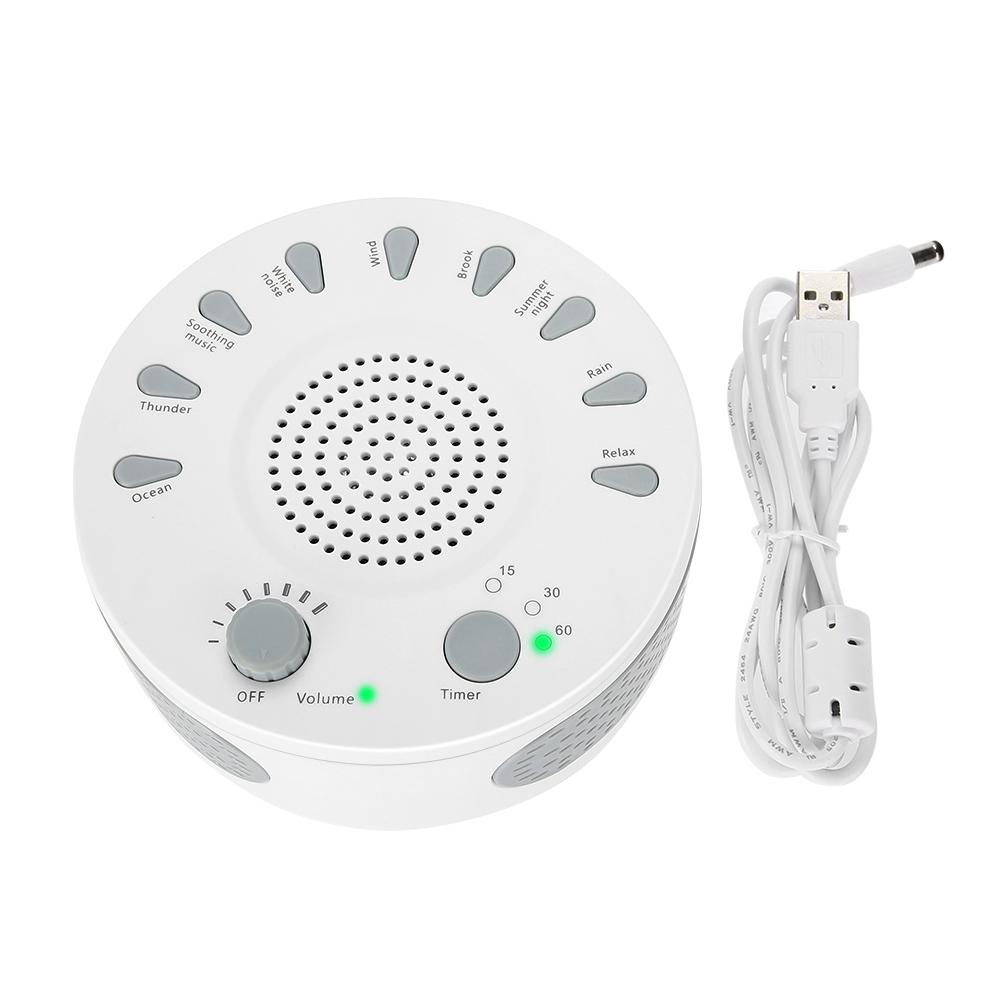 

This sound relaxation machine can help create perfect sleep environment for you and your baby.