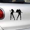Angel and Devil Sexy Girl Waterproof Vehicle Decor Sticker Car Motorcycle Decal