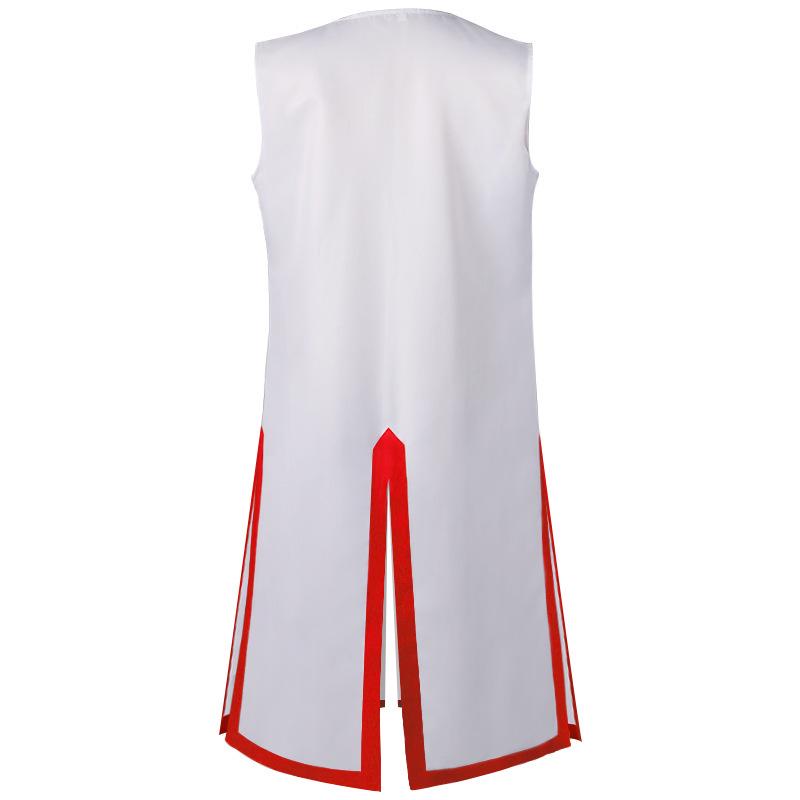 2025 Medieval Templar Women's Ball Gown Cosplay Costume - European and American Style