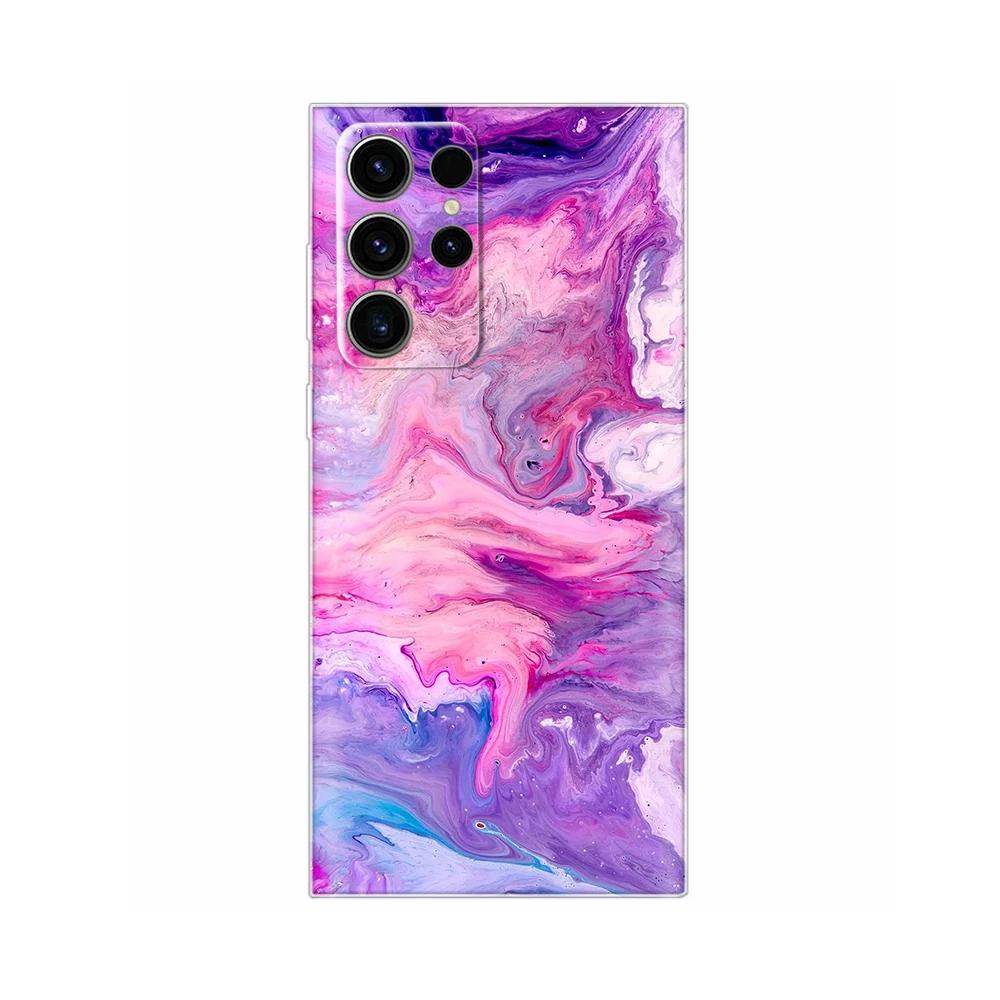 Case For Samsung Galaxy S24 Ultra Cute Heart Flower Cover Soft Silicone Case Protective Funda For Samsung S24 S24+ S 24 Plus Bag