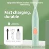Pet Electric Hair Clipper 360 Degree Pet Foot Hair Trimmer Usb Rechargeable 500mah Pet Grooming Beauty Tool