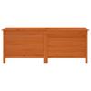 Garden Chest Brown 150 X 50 X 56.5 Cm Solid Pine Wood