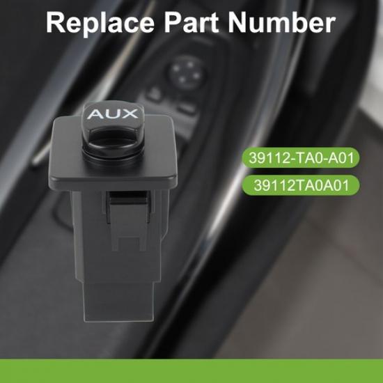 For 2008-2010 Honda Accord Auxiliary Aux In Jack Crosstour Pilot 39112TA0A01