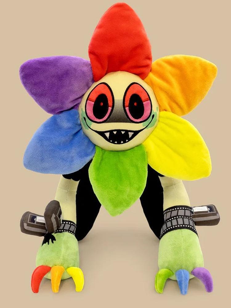 Astro Rainbow Flower Plush Doll Toy 360 Degree Rotatable Soft Stuffed Toy for All Ages Made in China