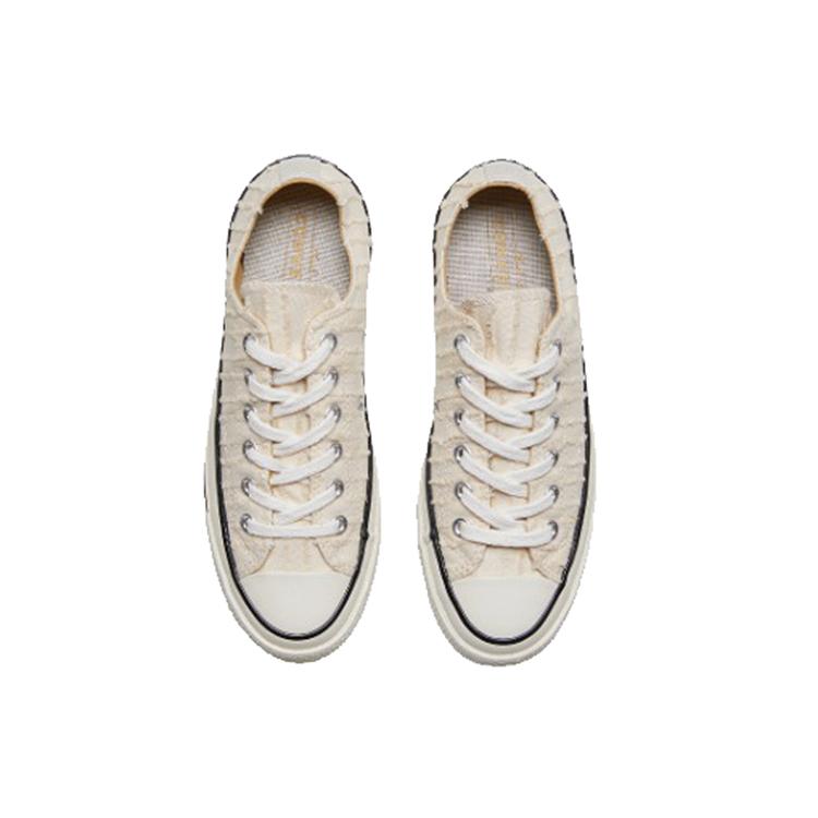 Converse Chuck 1970s Low Top Canvas Shoes Women's Ecru 564129c