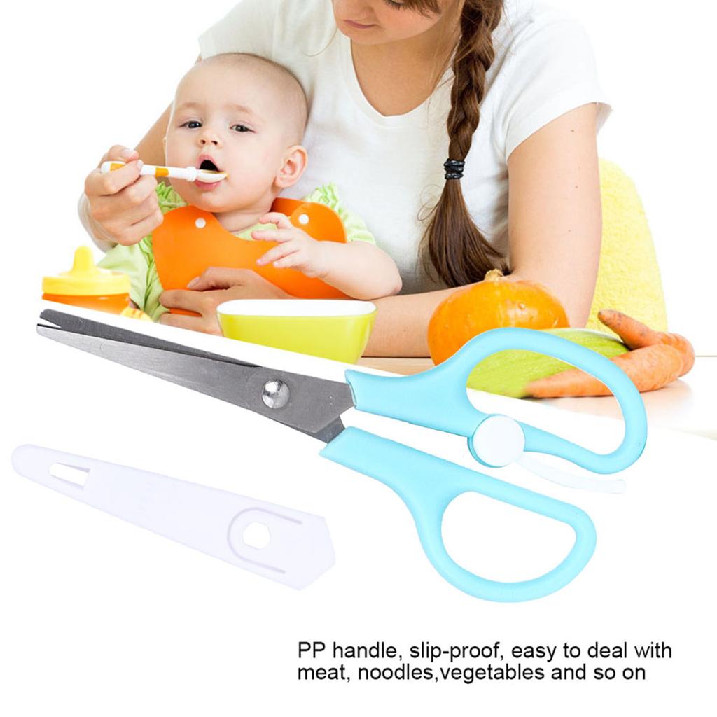 3 Color Portable Stainless Steel Food Vegetables Scissors Supplement Tool Multi Function