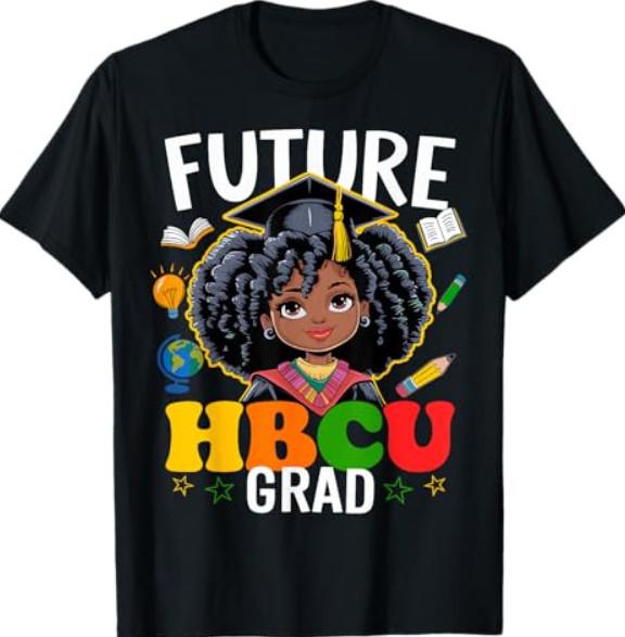 Future Hbcu Grad Afro Black History Month T-Shirt S