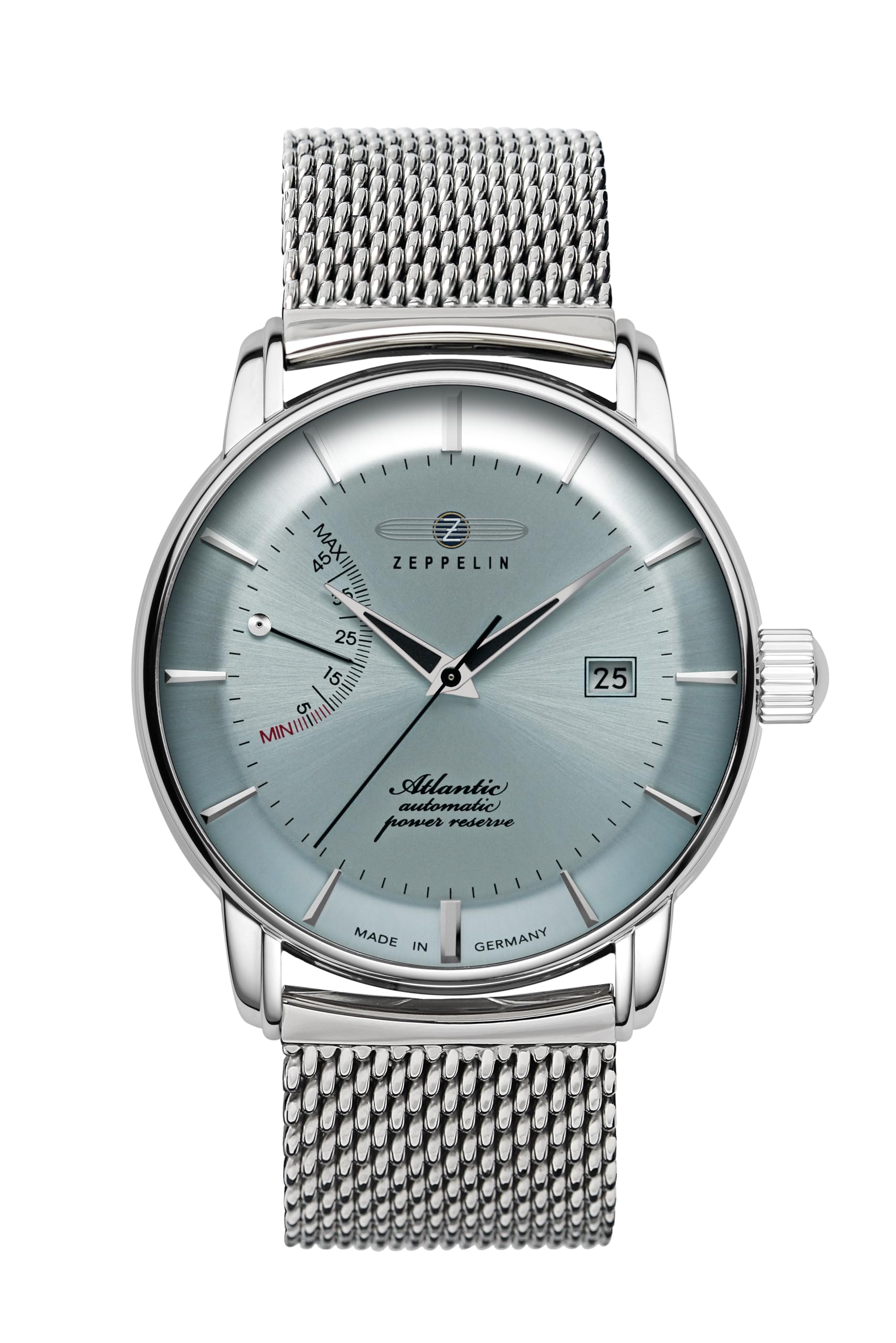 

Atlantic Silver Watch [Zeppelin] 8462-M6 Men s [Used]