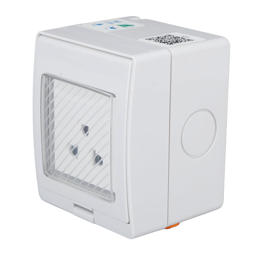 WiFi Smart Socket PC ABS IP55 Waterproof APP Remote Control Power Outlet for Bathroom Outdoor