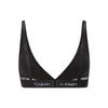 Calvin Klein CK96 Serie Kleines Quadratischer Print Buchstaben Bralette Damen Unterwäsche Schwarz QF7179AD-UB1