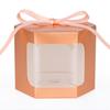10 Stück Kuchenboxen Verpackungspapierbeutel Sechseckige Süßigkeitenboxen Mit Klarem PVC-Fenster Geburtstag Geschenkbox Geschenke Süßigkeiten Verpackung
