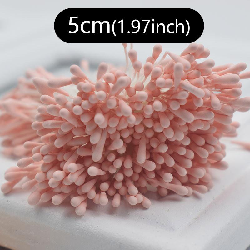 400 Stück 2mm Moulti Optionen Künstliche Blume Staubfäden Mini Perle Floral Stempel Für Blumenarrangements und DIY Herzen Heimdekoration