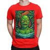 cCREATURE FROM THE BLACK LAGOON 1954 Novelty Graphic 100 Cotton TShirt cCreature from the Black Lagoon Tees Tops For Unisex
