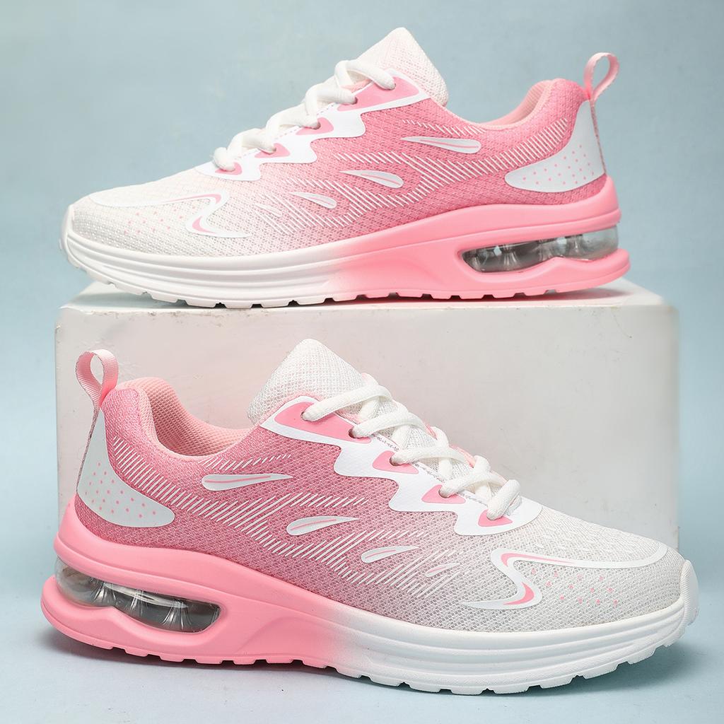 Sneaker Women Walking Shoes Womens Fashion Air Cushion Mesh   Breathable Tennis Sport Shoes