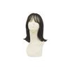 BACKYARD FAMILY Priscilla Hat Wig, Relax Outward-Flipped Bob, BO-04, TCK/Heat-Resistant Chocolate Black