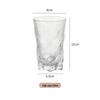 Shangqi Iceberg Texture Glass Beverage Cups