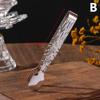 1Pcs Olden Gold Incense Tongs Carved Pattern Incense Tongs Incense Starter Tool Carbon Tweezers Tea Room Clamp Accessories