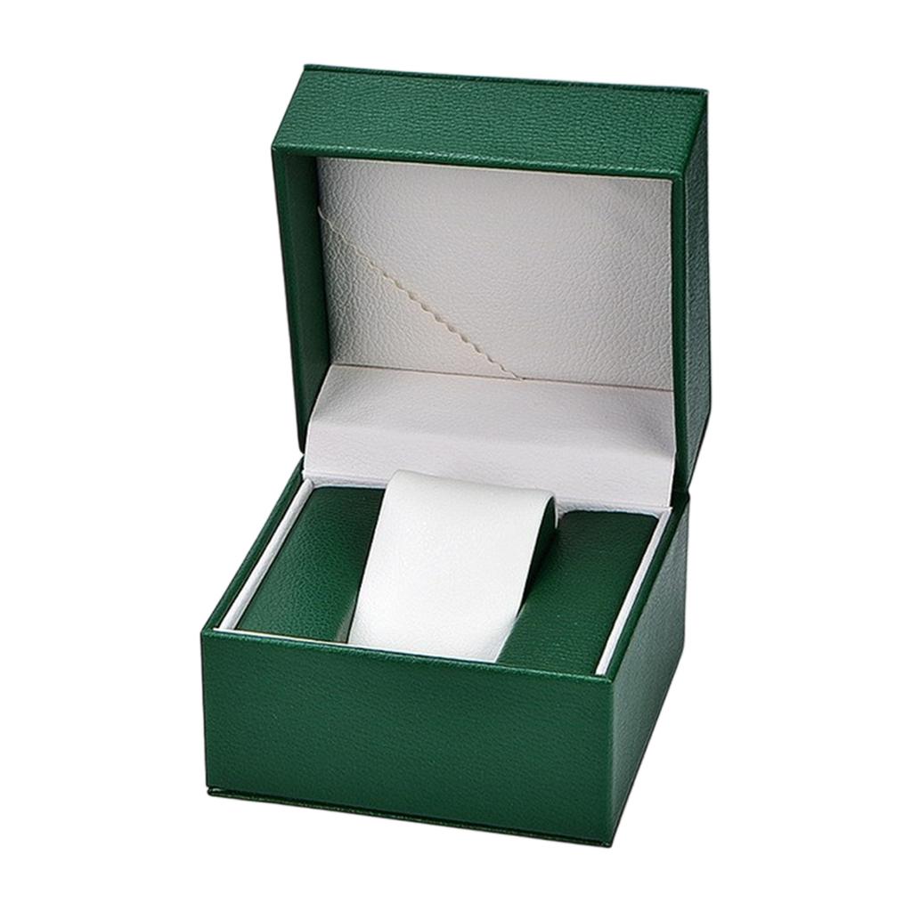 Modische Einzeluhren-Geschenkbox in mehreren eleganten Farben, praktisch für Schmuck- und Armband-Aufbewahrungslösung