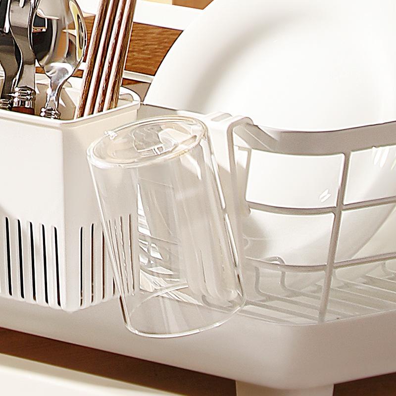 Utensil Draining Basket Fast Drying Ventilated PP Cutlery Dryer Holder 1/2 PCS Tableware Organizer for Wet Cutlery