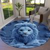 Furryanimals Round Area Rug,Carpet Rug for Living Room Bedroom Sofa Playroom Decor,Non slip Floor Mat