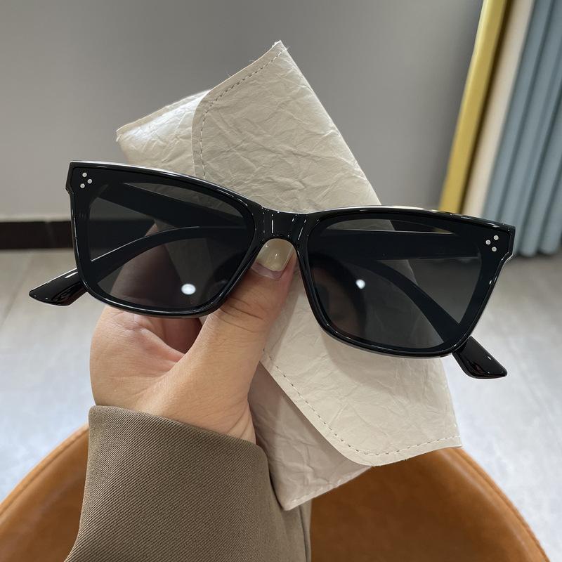 Retro Leopard Print Cat Eye American Sunglasses Women'S Advanced Sense Sun Protection Polarized Sunglasses