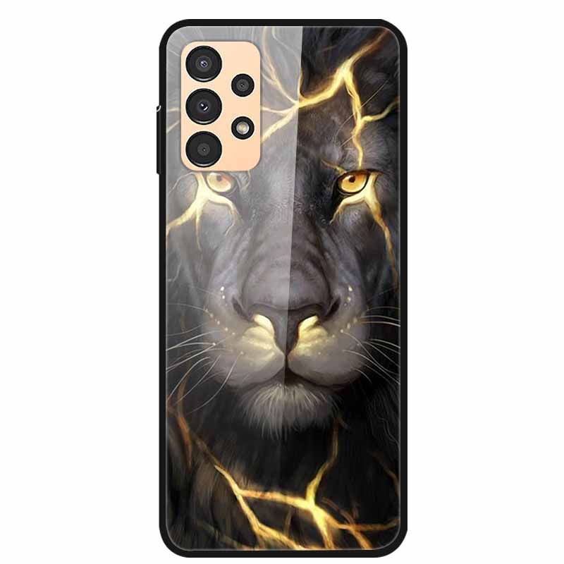 Funda para Samsung A53 5G 2022 Mármol Vidrio Templado Tapa Dura para Fundas de Teléfono Samsung Galaxy A33 A73 5G Protección Fundas