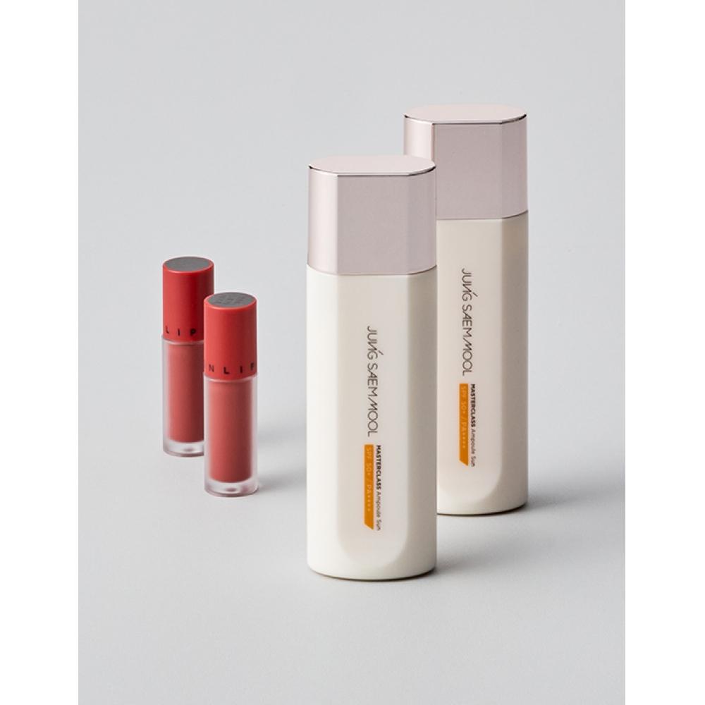 Jungsaemmool Master Class Ampoule Sun 50ml Duo Special Set  + Lip Pression See Through Mini Tint        2 Free  Original Volume