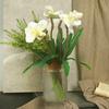 Artificial Flowers Orchid Wedding Party New Chinese Living Room Decoration Table Creative Flower Arrangement Hotel Layout