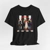 Parallel Lines Album Cover Mens Kids T Shirt, New Wave Punk Rock Tee