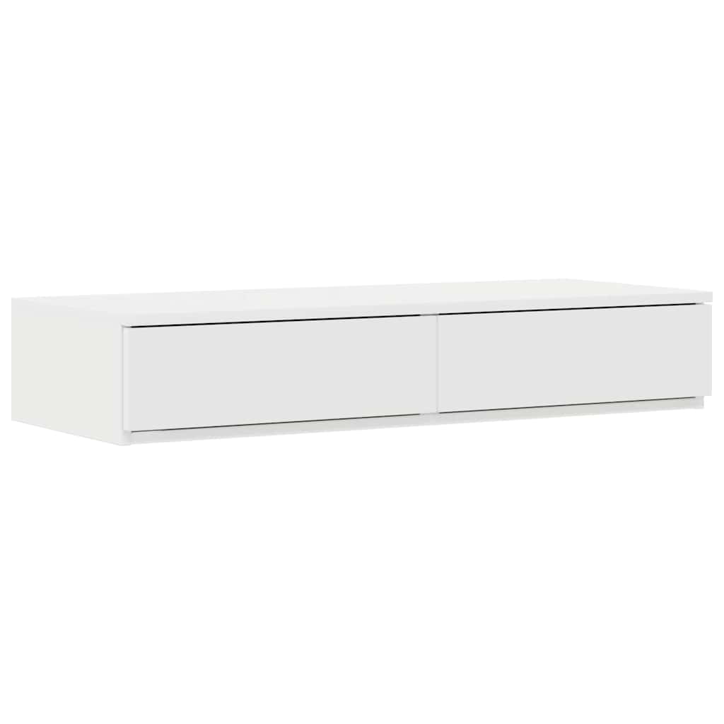 Bed Drawers White 100 x 36.5 x 16.5 cm Particleboard