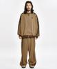 AJOBYAJO One Tuck Track Pants [Mocha]