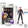 Durable 14-16cm Jujutsu Kaisen Anime Action Figures Set Gojo Satoru Itadori Yuji Fushiguro Megumi Pvc Model Collection Desktop Decoratio