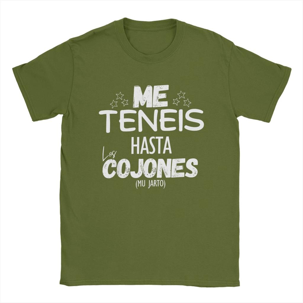 Ihr habt mich bis zum Anschlag Mu Jarto T-Shirt Herren Baumwolle Neuheit T-Shirts Rundhals Lustige Phrasen T-Shirts Kurzarm Kleidung Geschenk