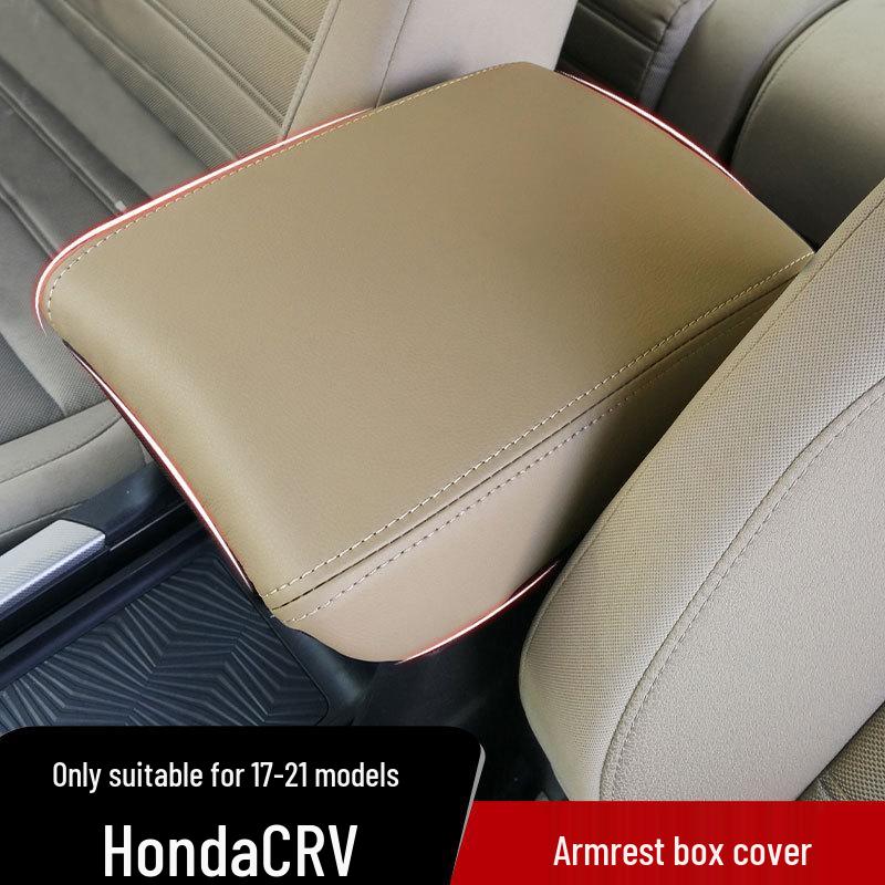 Honda CRV 2017-2021 Model Armrest Box Leather Protective Cover.