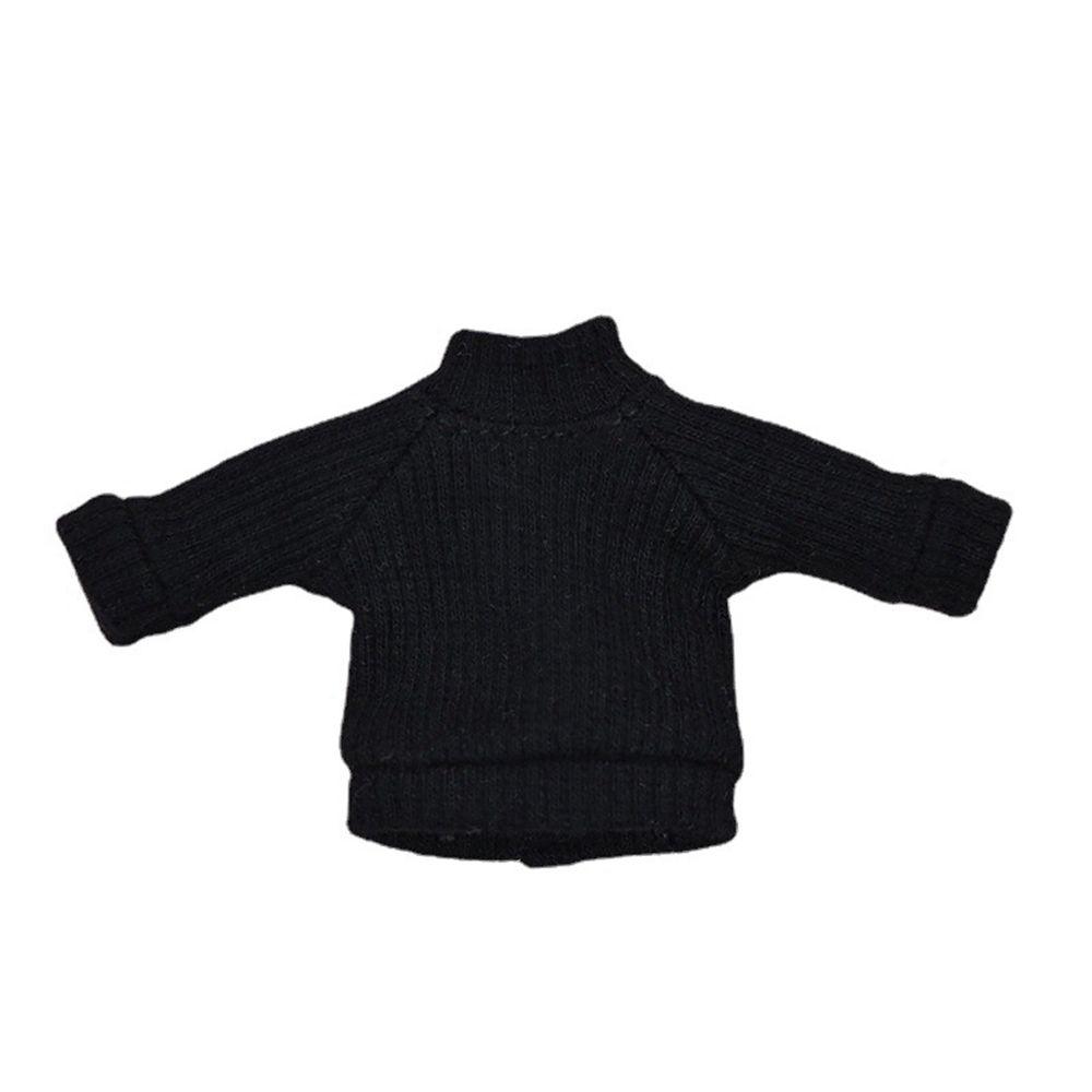 New OB11 Doll Sweater For 1/11 1/12 Doll Accessories Mini Knitted Sweater Tops Casual Dress Handmade Dressing Clothes Gift Toys