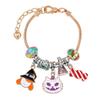 Halloween Countdown Calendar Charm With Zinc Alloy And Electroplating For Gift And Decoration