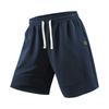 Summer Running Shorts for Men Casual Jogging Sport Short Pants Solid Color Drawstring Gym Sports Short