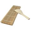 Sushi Rolling Maker Bamboo Material Roller Diy Mat And A Rice Paddle