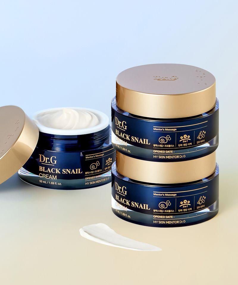 [Firming & Radiance Cream] Black Snail Cream 50mL x 3