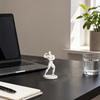 Figurina Bodybuilder Maschile Posa Bicipiti Alto Davanti Stampata 3D, Figura Uomo Muscoloso, Figurina Decorativa Sportiva per Esercizio, Souvenir Decorazione Collezionabili