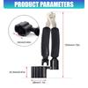2 In 1 Guitar String Winder And Bridge Pin Puller With 5 Picks For Quick String Change On Electric Acoustic Guitars