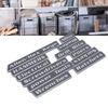 12pcs Magnetic Toolbox Labels Reusable 3D Printed Toolbox Drawer   for Steel Tool Boxes Cart Drawers Cabinets